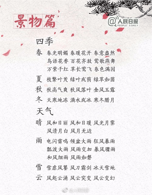 中小學(xué)作文常用的270個(gè)成語，暑假讓孩子多積累，寫作水平蹭蹭漲！