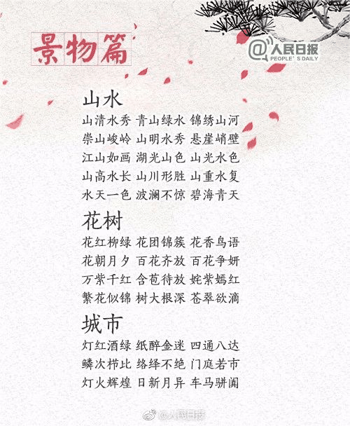 中小學(xué)作文常用的270個(gè)成語，暑假讓孩子多積累，寫作水平蹭蹭漲！