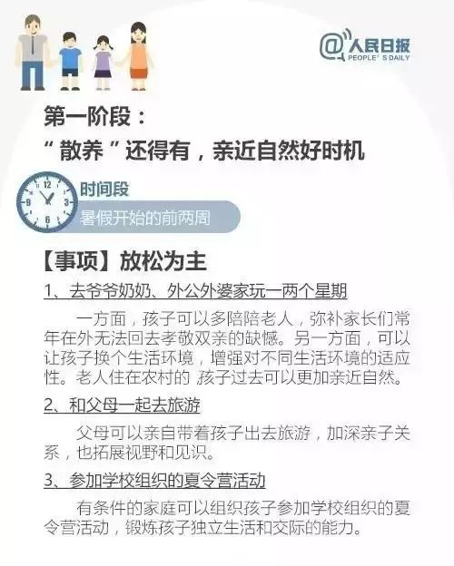 這份暑假學(xué)習(xí)計劃表，家長都在打印，快收藏！